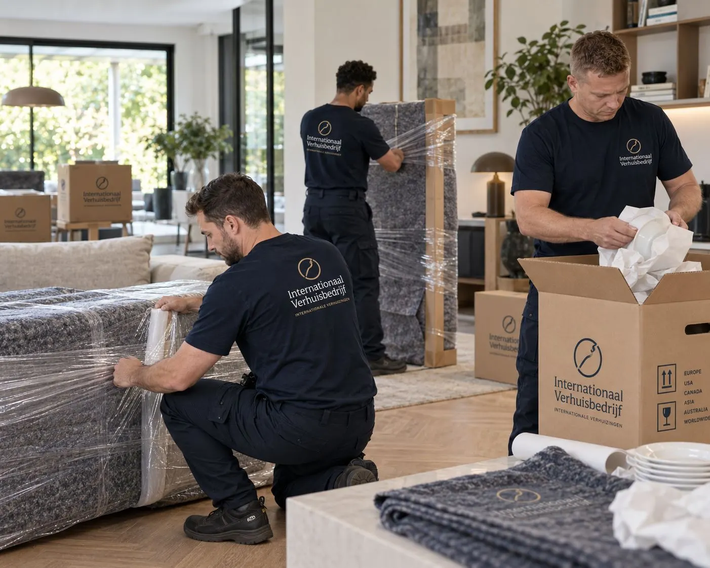 Inpakservice — internationale verhuizing